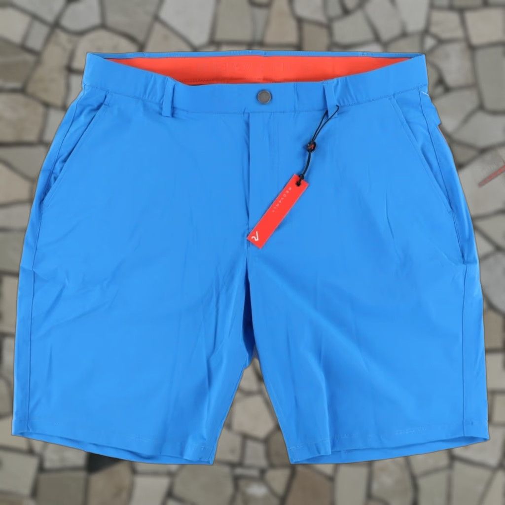 Vintage Redvanly High Stretch Hanover Nylon Woven Golf Shorts Blue Men's XL Size US 36 / EU 52 - 1 Thumbnail