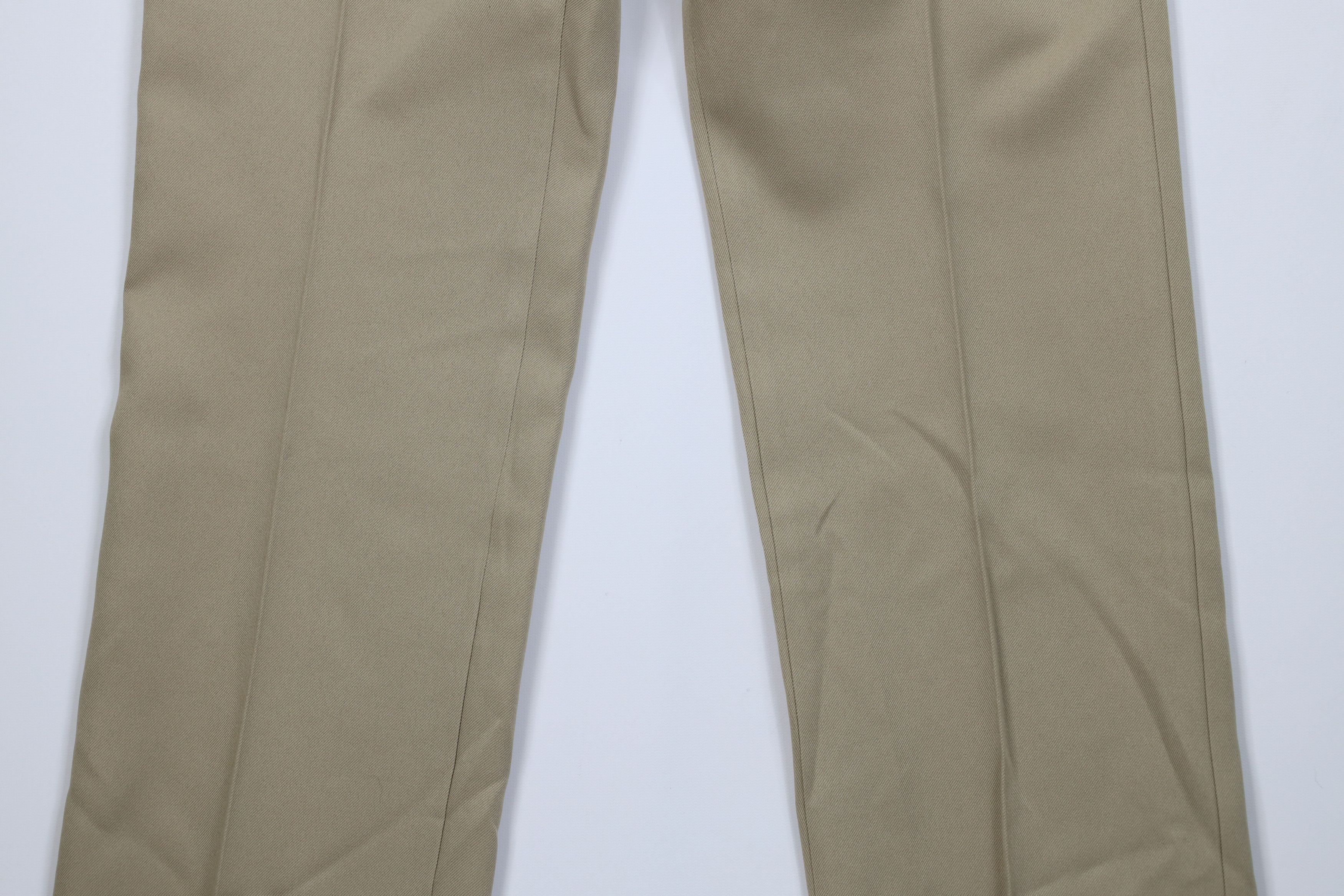 Vintage Vintage 70s Streetwear Flared Wide Leg Chino Pants Beige USA Size US 32 / EU 48 - 3 Thumbnail