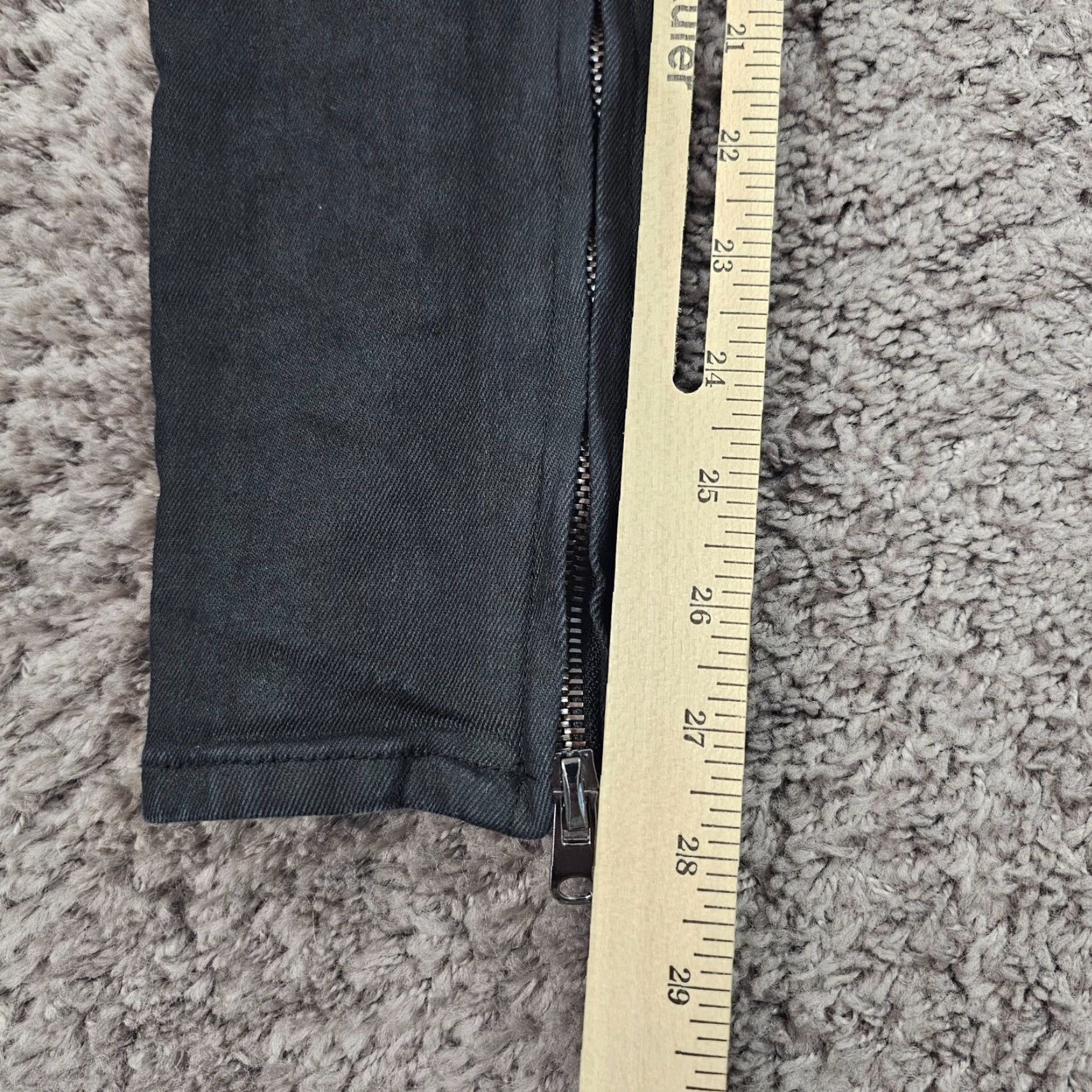 MNML VINTAGE MNML Men Jeans Skinny Low Rise Ankle Zip 2010s Mens Size US 26 / EU 42 - 7 Thumbnail