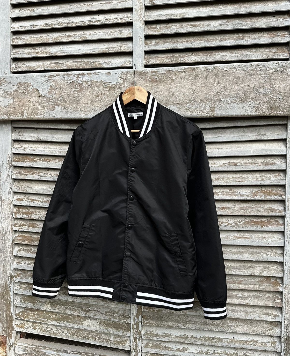 Comme des Garcons AD2018 Comme Des Garcons Big Logo Bomber Jacket Size US M / EU 48-50 / 2 - 6 Thumbnail