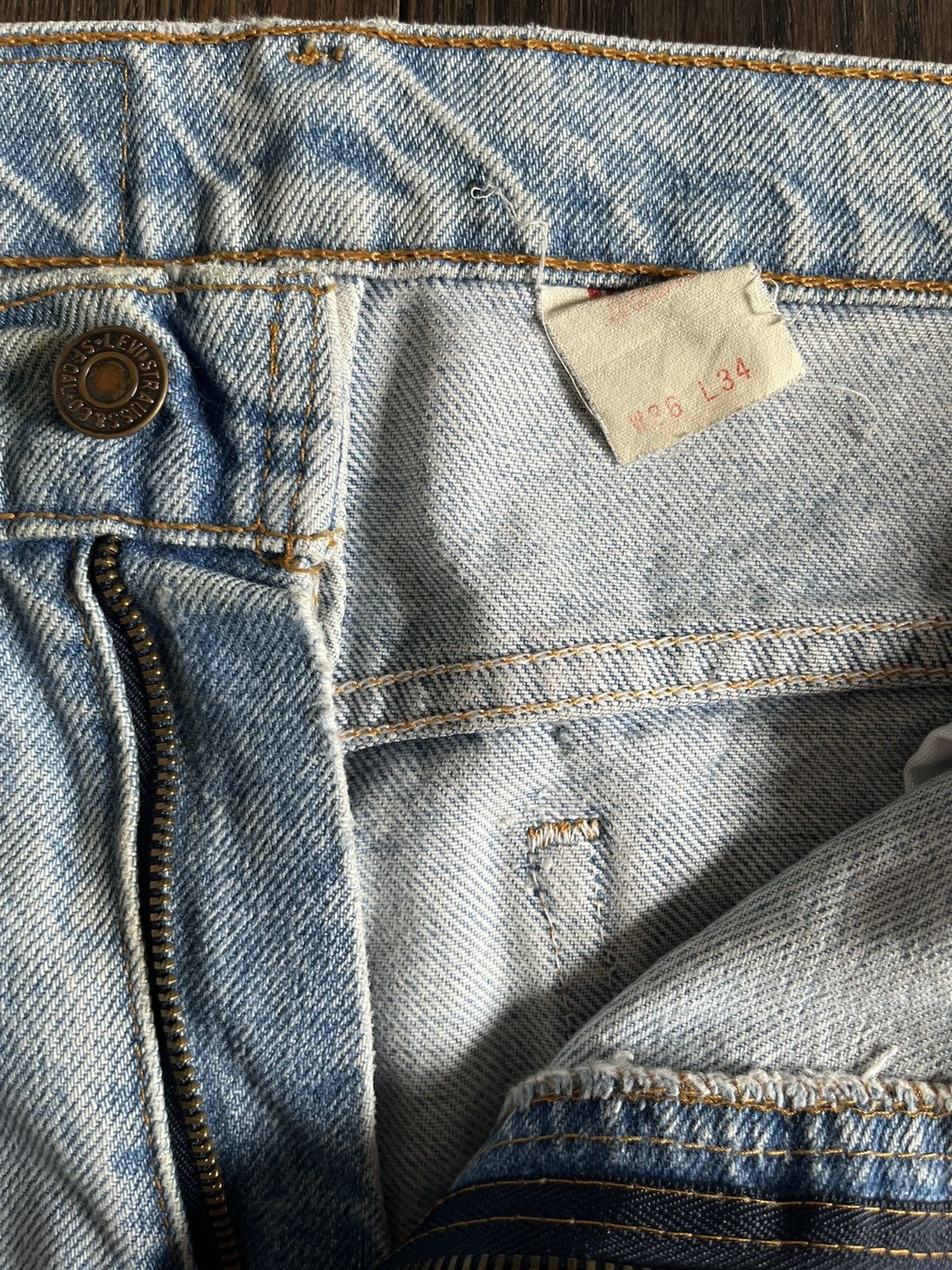 Levi's × Levi's Vintage Clothing × Vintage Levis Orange Tab Denim Jeans Size US 36 / EU 52 - 4 Thumbnail