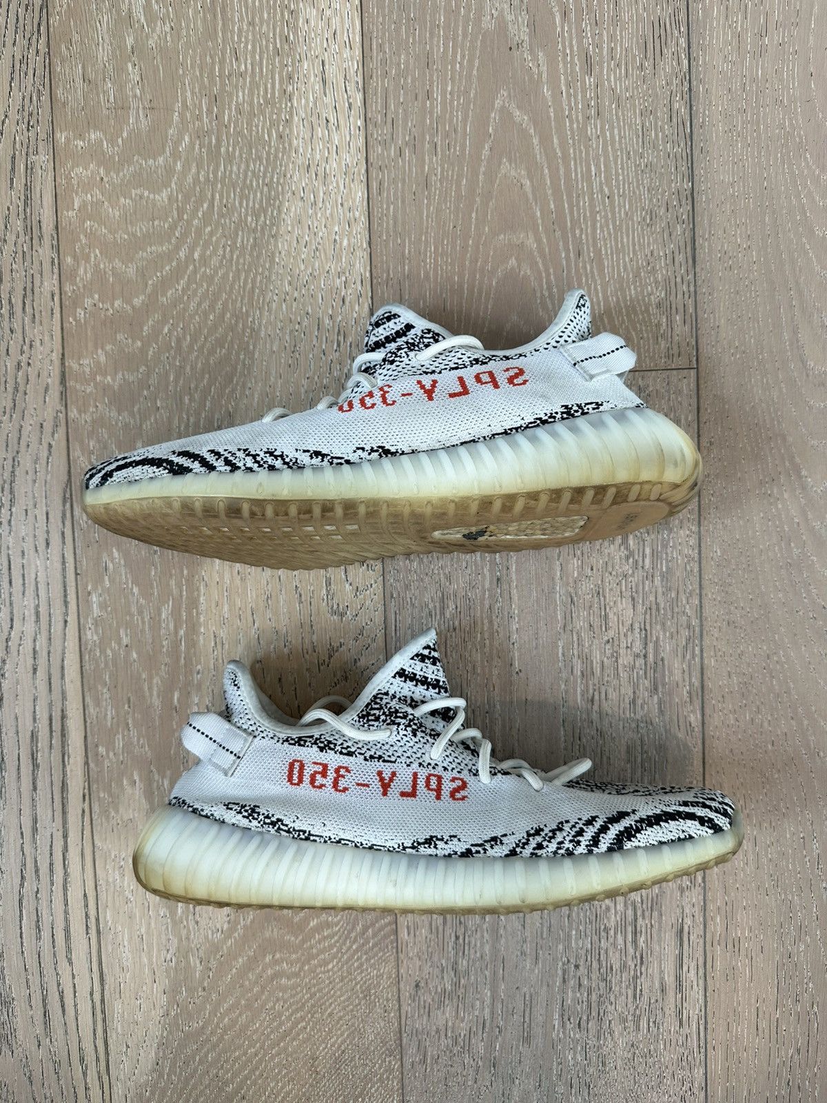 Yeezy adidas Yeezy Boost 350 V2 Zebra Size US 12 / EU 45 - 4 Thumbnail