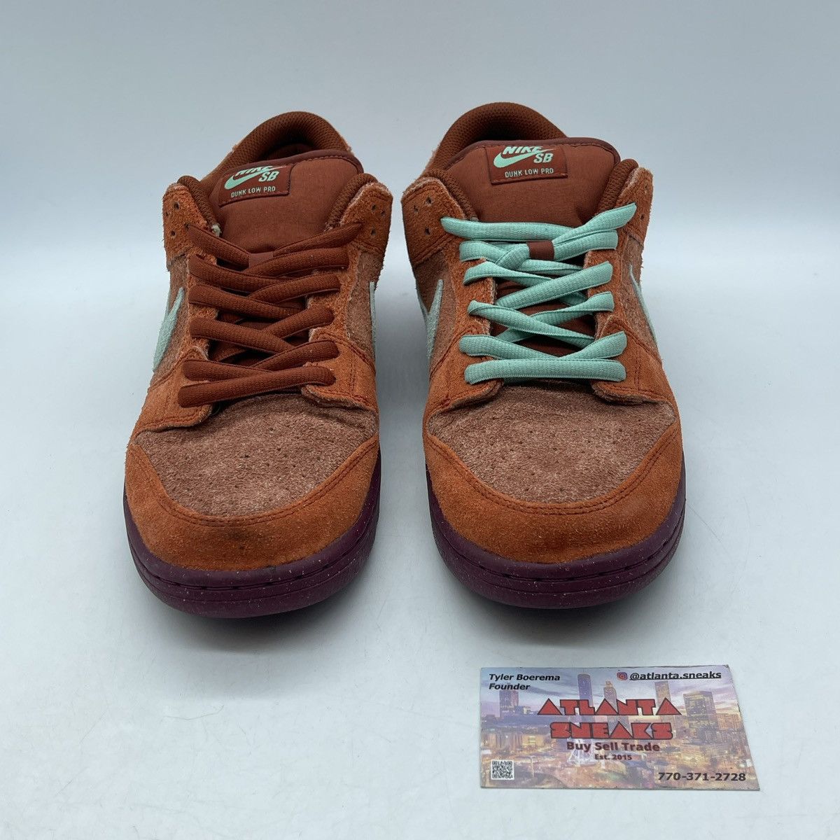 Nike Dunk low mystic red Size US 12 / EU 45 - 2 Thumbnail