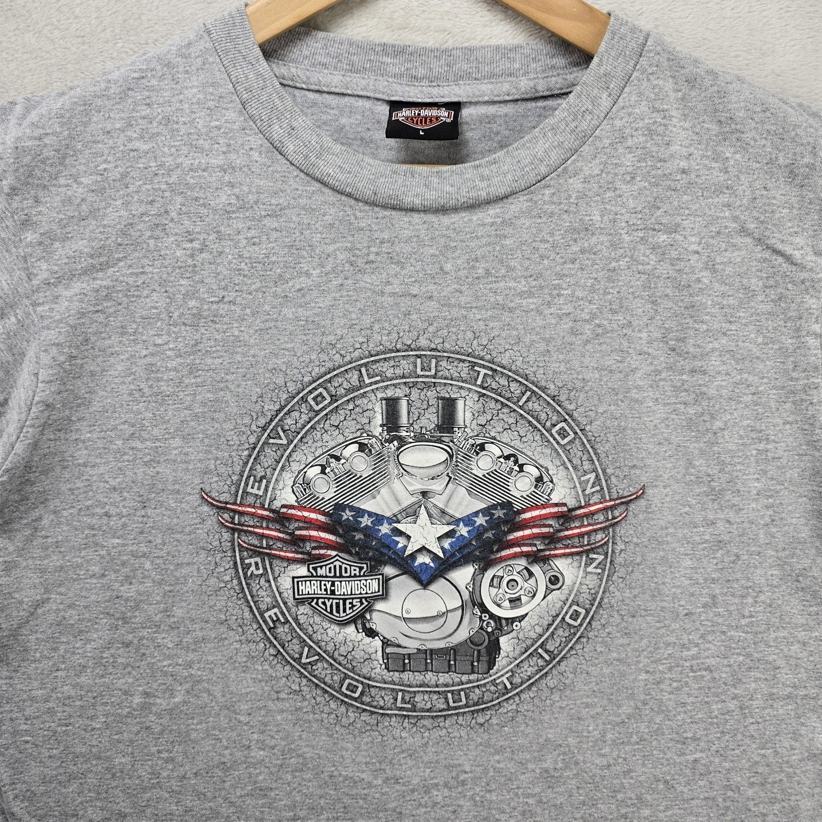 Harley Davidson Vintage Harley Davidson Shirt Large United Arab Emirates 90s Size US L / EU 52-54 / 3 - 2 Thumbnail