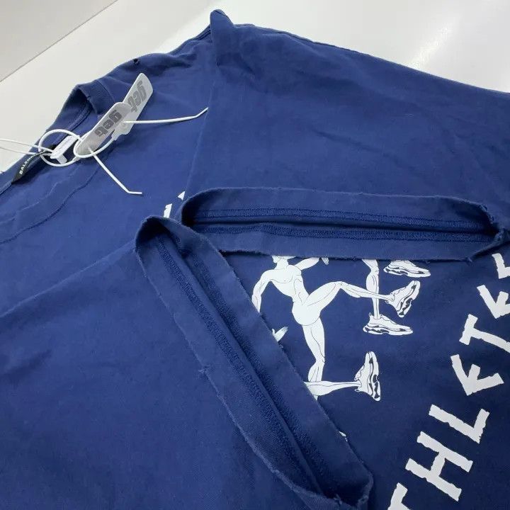 Balenciaga Balenciaga Balenciaga Athletic Logo Print Loose TShirt -25 Size US M / EU 48-50 / 2 - 7 Thumbnail