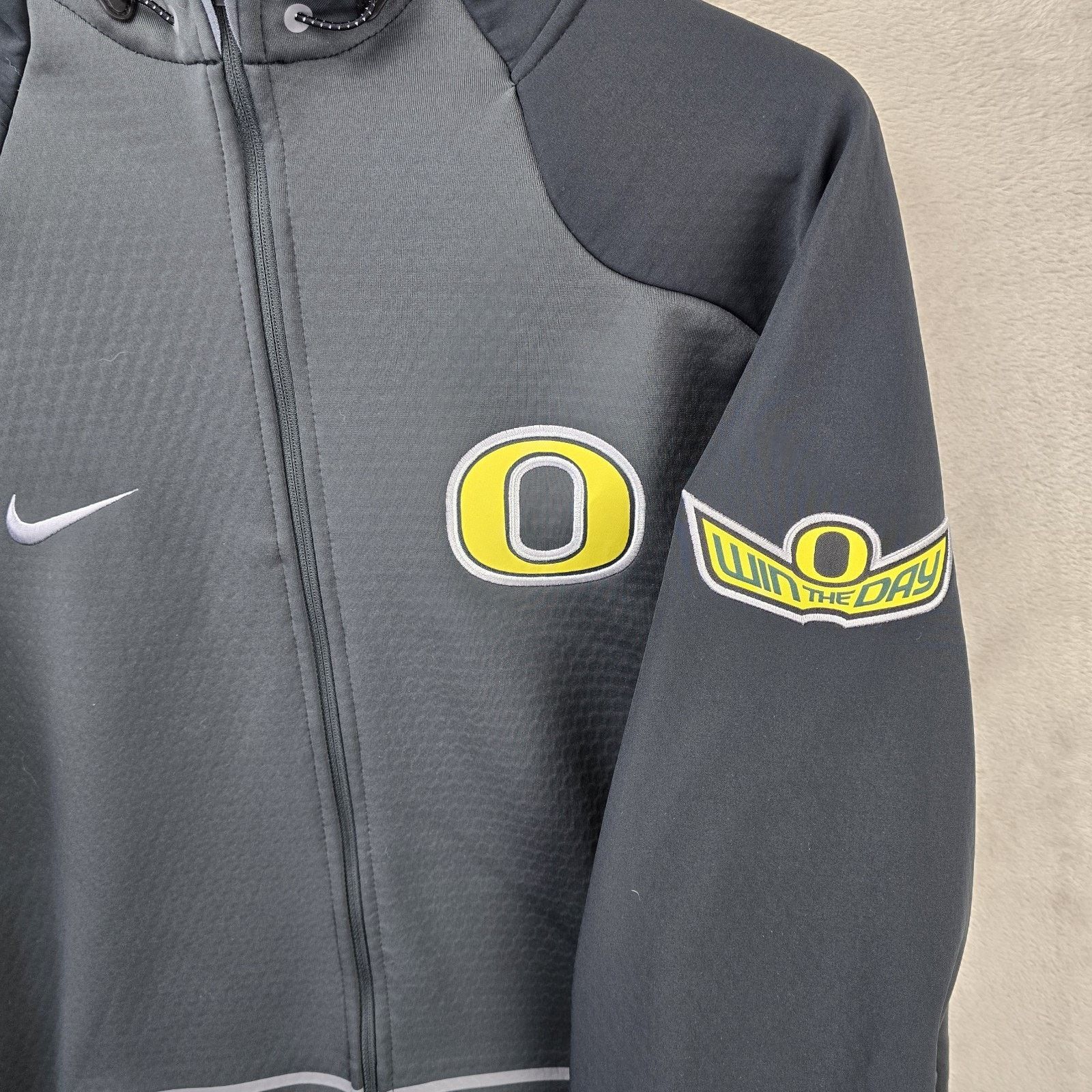 Nike Nike Therma-Fit Oregon Ducks Win The Day Zip Up Hoodie Large Size US L / EU 52-54 / 3 - 4 Thumbnail