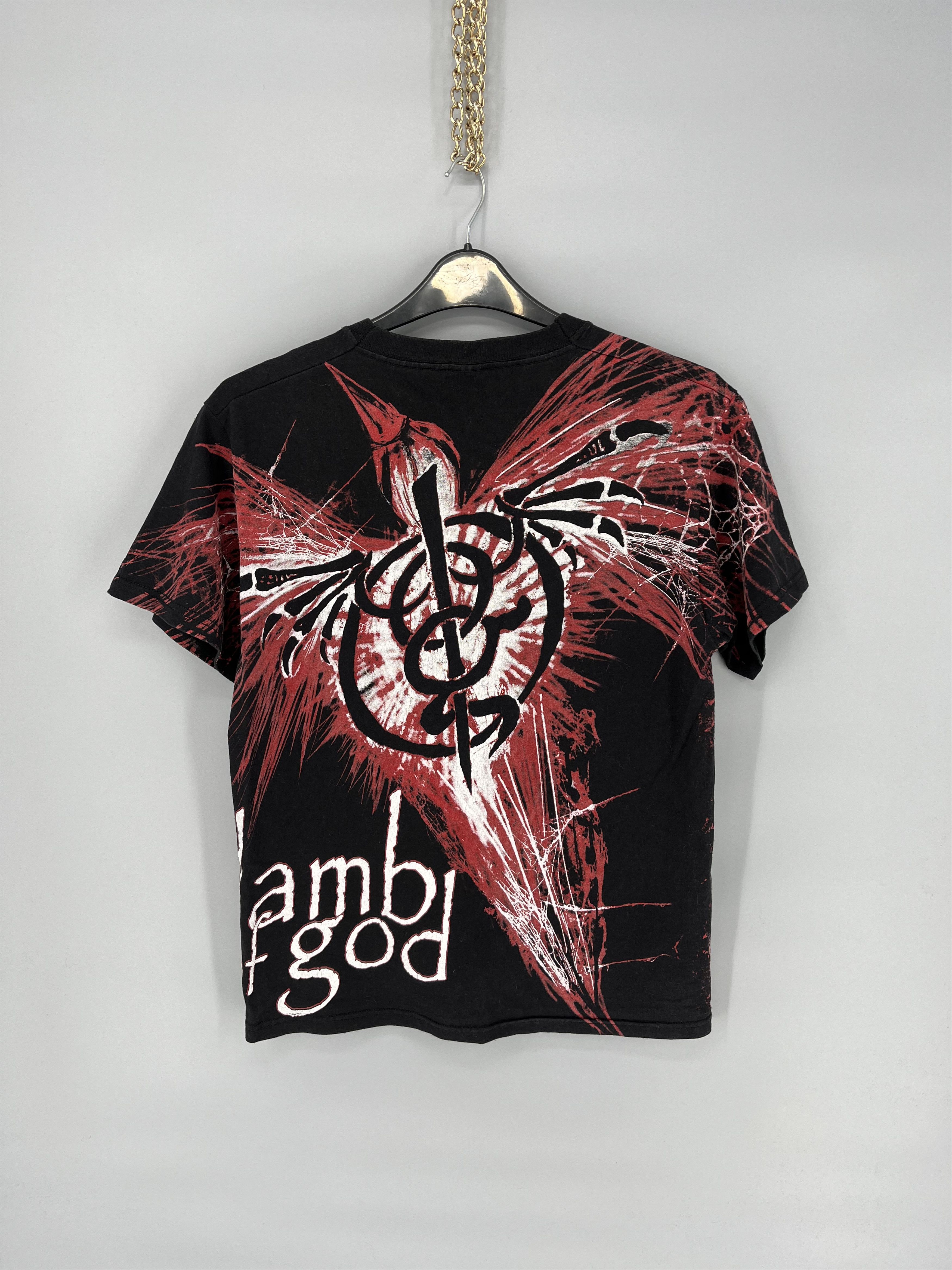 Band Tees Vintage Lamb Of God Bootleg Tshirt Tee Horror Face Size US M / EU 48-50 / 2 - 7 Thumbnail