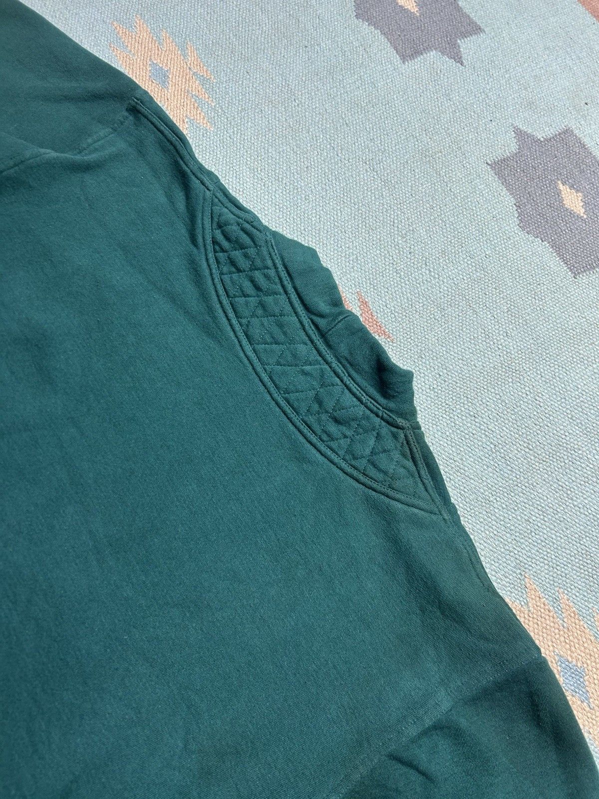Vintage VTG 90s sweatshirt cardigan pro spirit blank forest green L Size L / US 10 / IT 46 - 11 Thumbnail