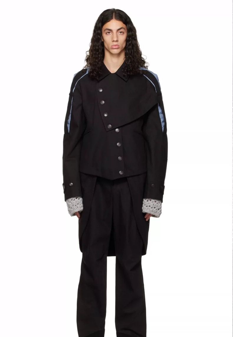 Kiko Kostadinov Kiko Kostadinov 22fw 22aw Black Deformable Jacket Coat Wind Size US M / EU 48-50 / 2 - 6 Thumbnail