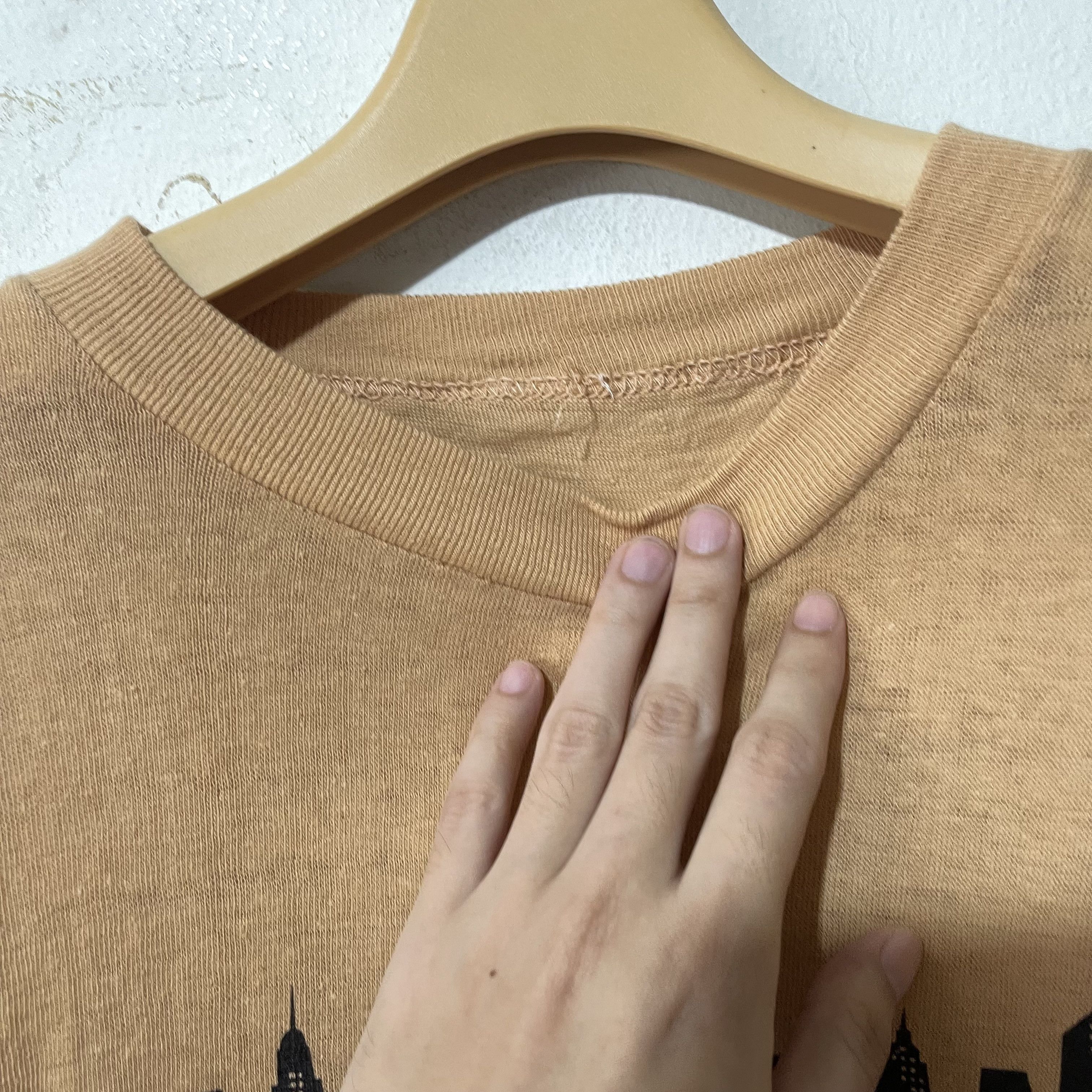 Vintage Vintage 90s New York Shirt Size US XS / EU 42 / 0 - 4 Thumbnail