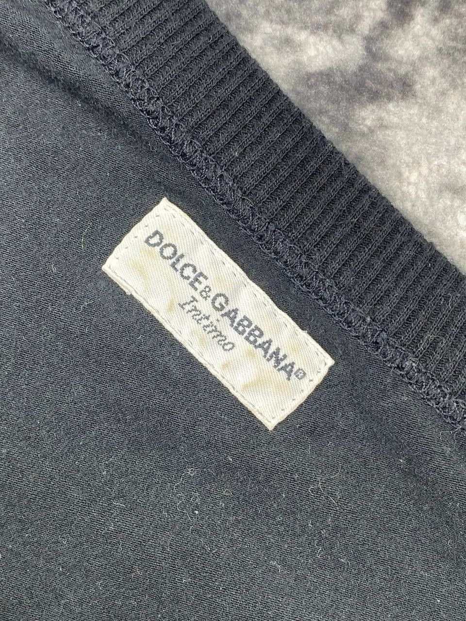 Dolce & Gabbana Vintage Dolce & Gabbana Athletic Long Sleeve T Shirt V-Neck Size US XL / EU 56 / 4 - 9 Thumbnail