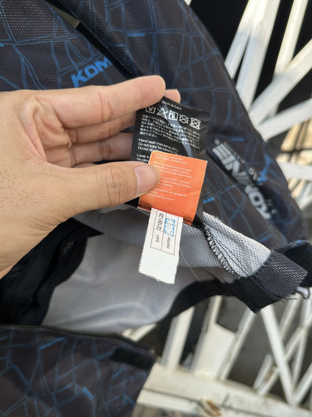 Japanese Brand Komine JK-128 Protect Full Mesh Jacket Size US L / EU 52-54 / 3 - 11 Thumbnail