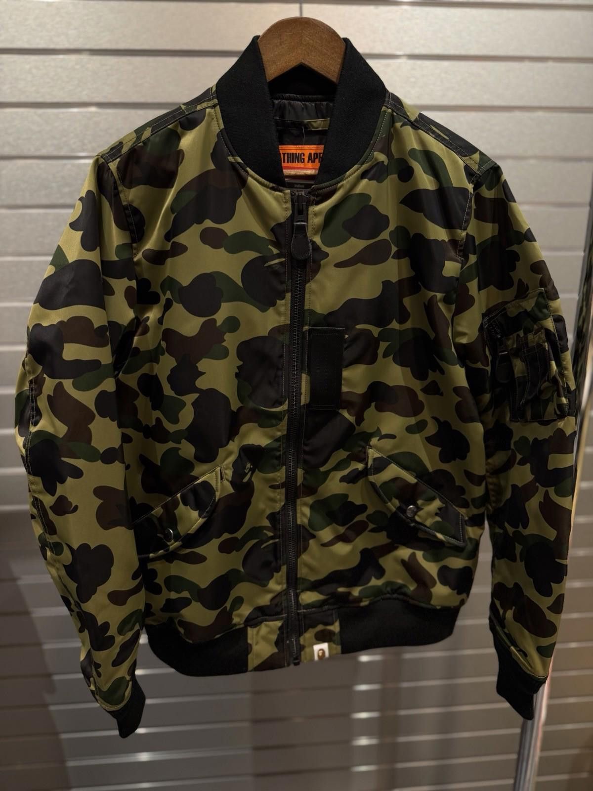 Bape A Bathing Ape Bape Camo MA-1 Flight Jacket Size (M) Size US M / EU 48-50 / 2 - 5 Thumbnail