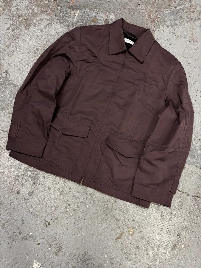 Dries Van Noten Dries Van Noten Brown Minimalist Zip-up Jacket Size US M / EU 48-50 / 2 - 3 Thumbnail