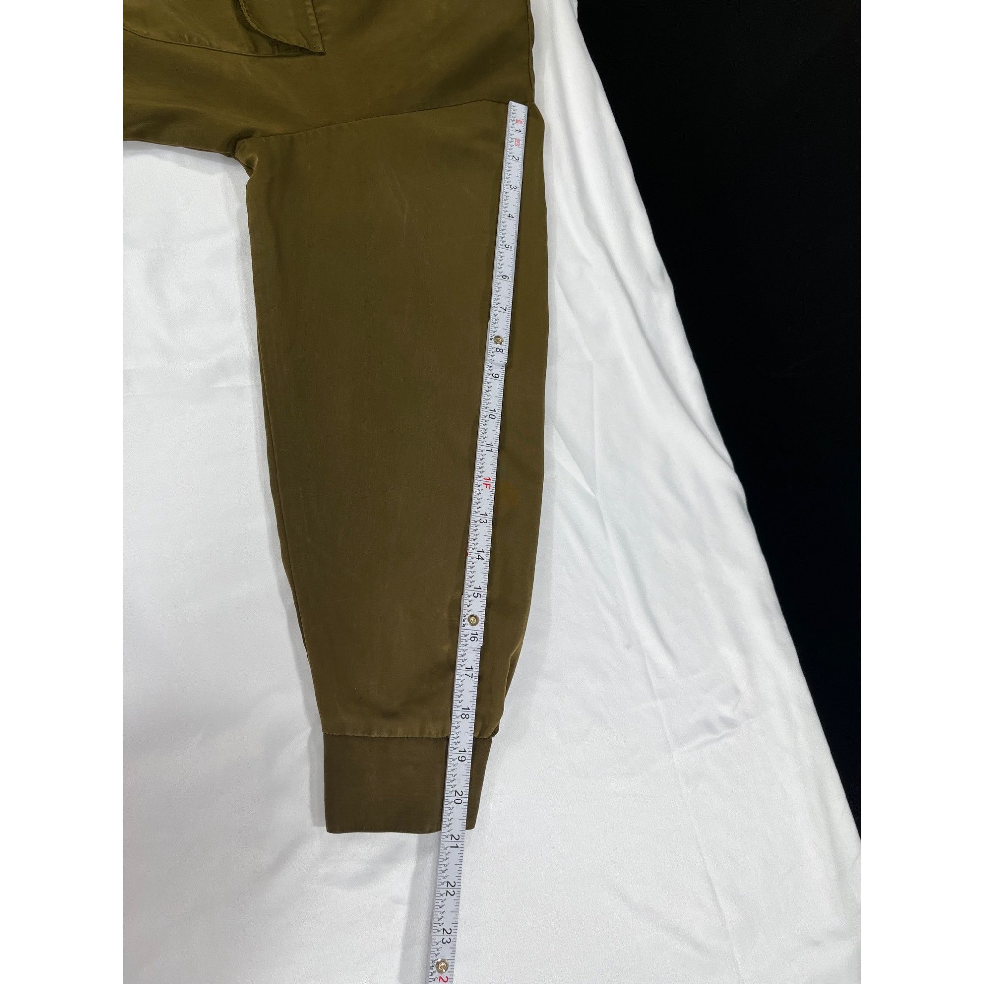 Other California Krush SKU 7783 Womens Vintage Olive Green Button Size XL / US 12-14 / IT 48-50 - 7 Thumbnail