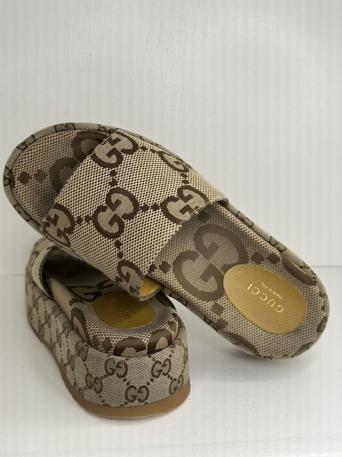 Gucci Gucci platform sandals Angelina Size US 7.5 / IT 37.5 - 9 Thumbnail