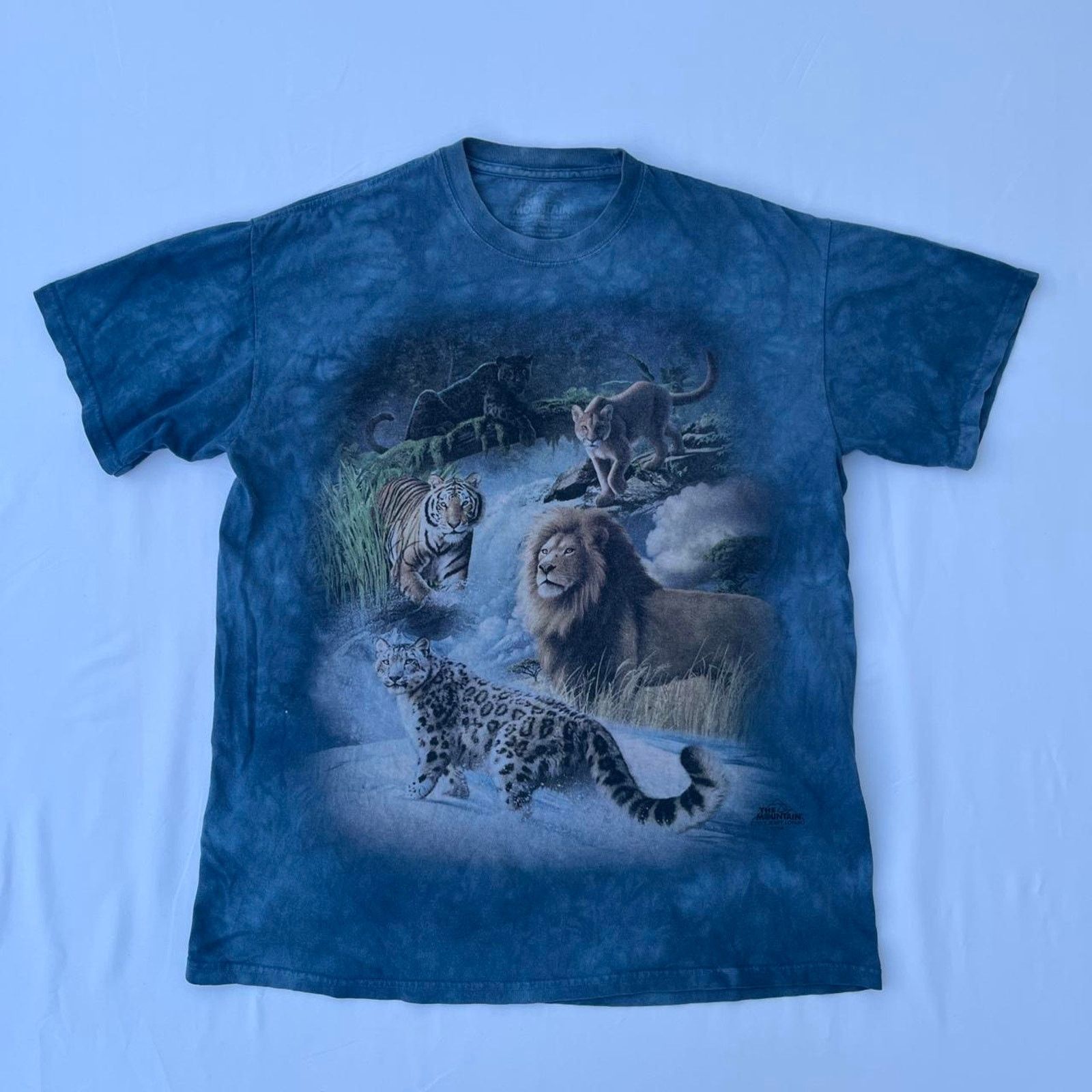 The Mountain The Mountain Animal Kingdom Nature Blue Tie-Dye Size Large Size US L / EU 52-54 / 3 - 1 Thumbnail