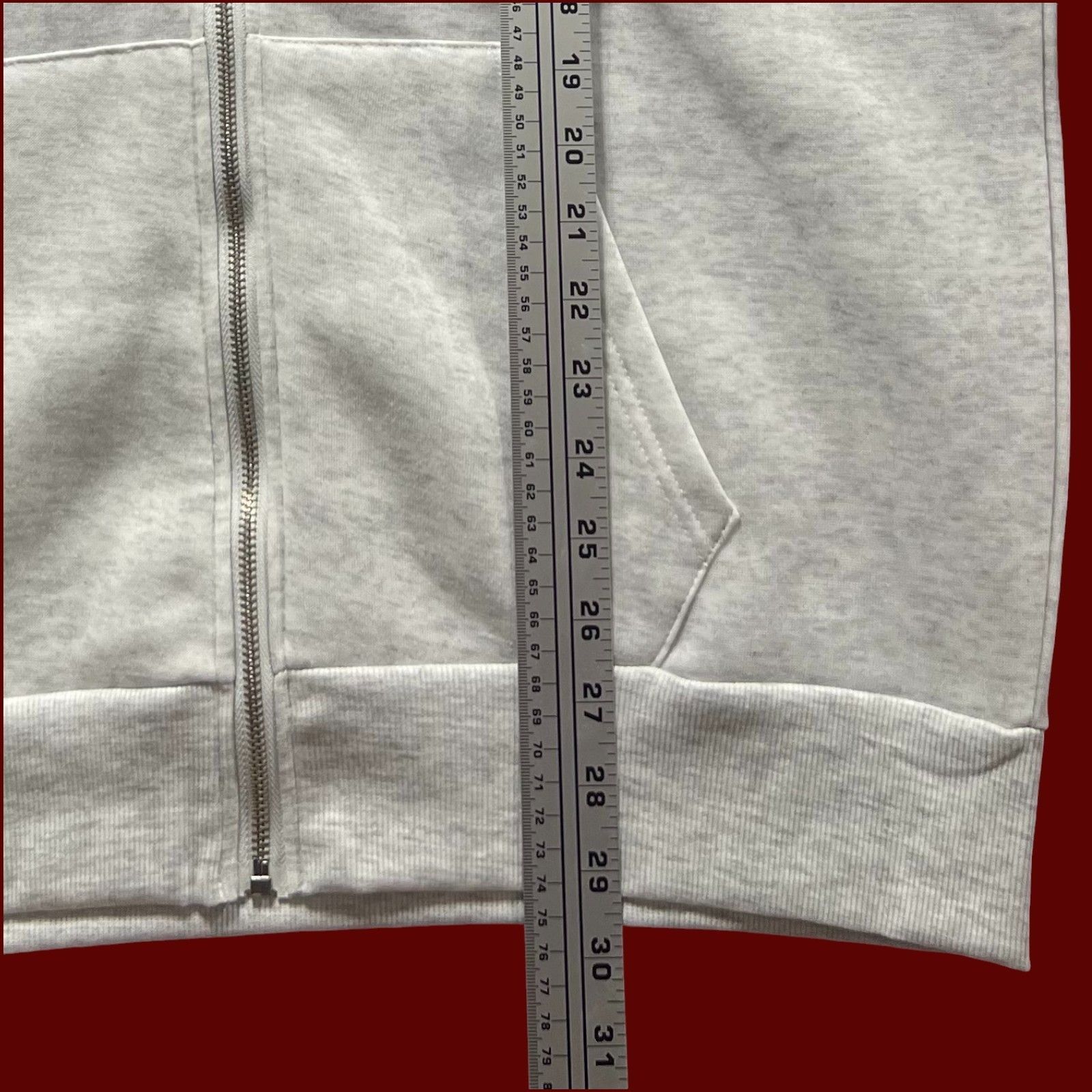 rue21 Rue 21 - Unisex Long Sleeve Hooded Sweatshirt - Grey - Mediu Size M / US 6-8 / IT 42-44 - 6 Thumbnail
