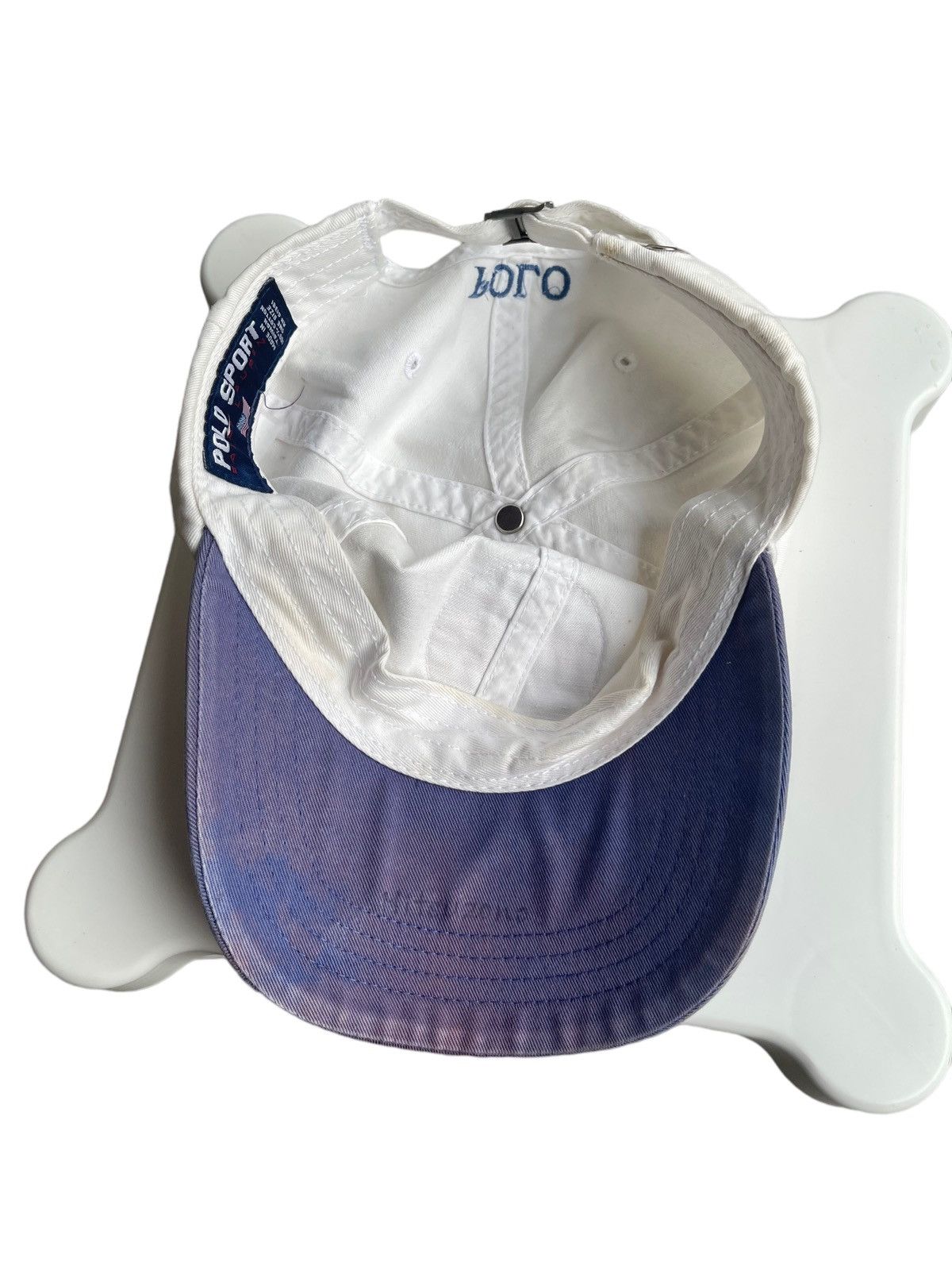 Polo Ralph Lauren × Vintage Vintage Polo Sport Ralph Lauren 12M YACHT CHALLENGE Cap Size ONE SIZE - 9 Thumbnail