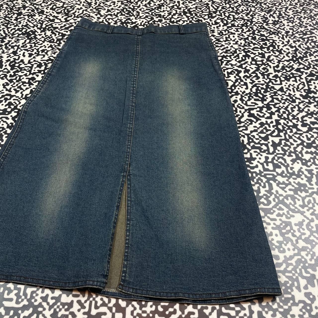 Japanese Brand Vintage Y2K Japanese Retro Midi Skirt 90s Style Size 27" / US 4 / IT 40 - 12 Thumbnail