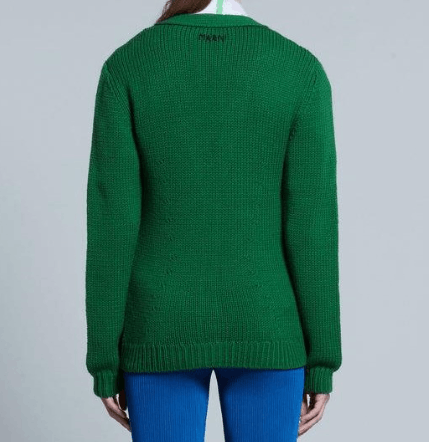 Marni o1srvl11e0624 Cardigan in Green Size S / US 4 / IT 40 - 4 Thumbnail