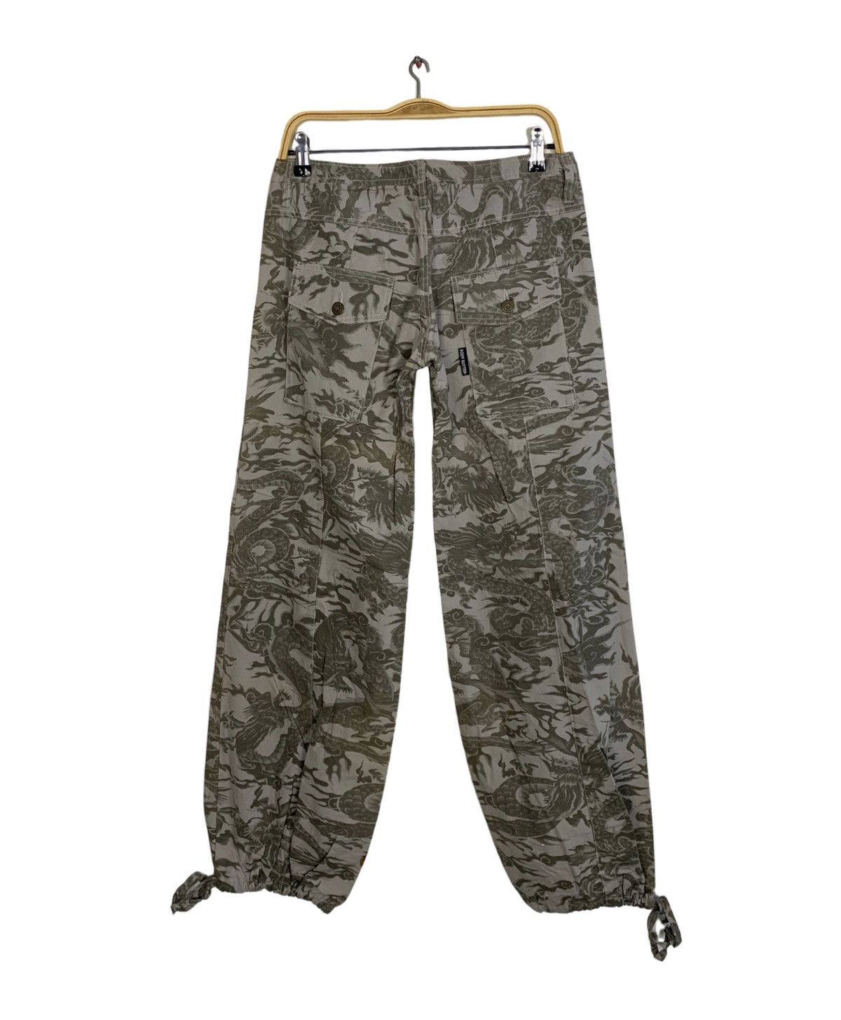 Japanese Brand Hype Body Butter Japan Dragon Design Camo Pant Denim Size US 31 - 2 Thumbnail