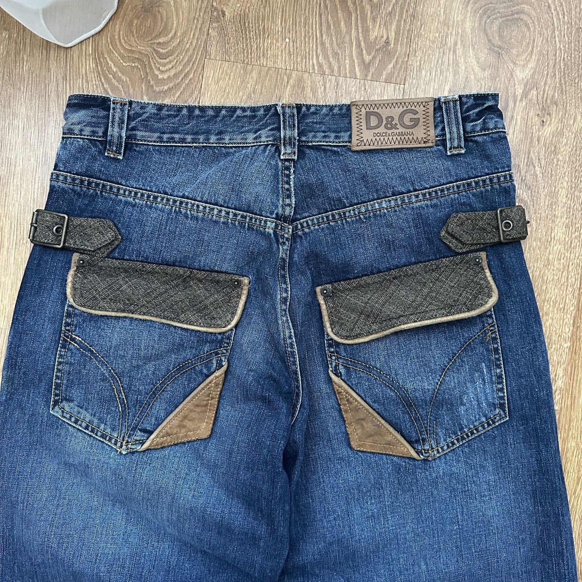 Dolce & Gabbana × Vintage Crazy Rare Vintage Dolce & Gabbana jeans Y2k hype item Size US 34 / EU 50 - 3 Thumbnail