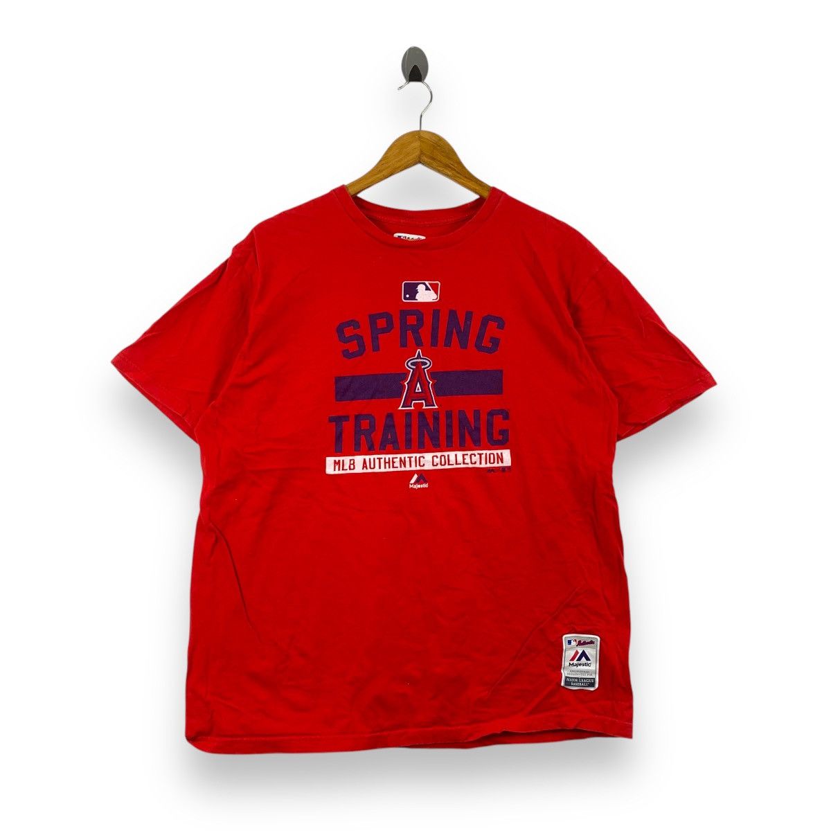 MLB MLB ANGELS MAJESTIC Los Angeles Spring Training Tee Shirt Size US XL / EU 56 / 4 - 1 Thumbnail