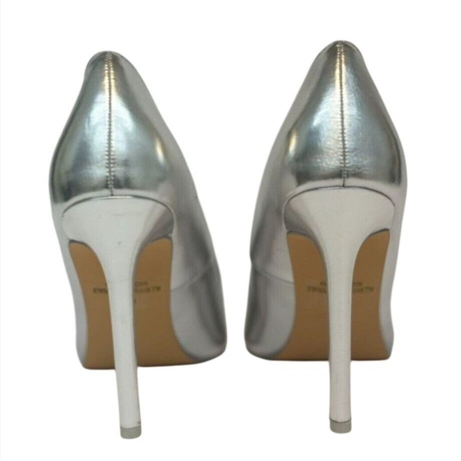 Other OLIVIA FERGUSON / Kiara / Metallic Silver / Pointed / Toe H Size US 8.5 / IT 38.5 - 4 Thumbnail