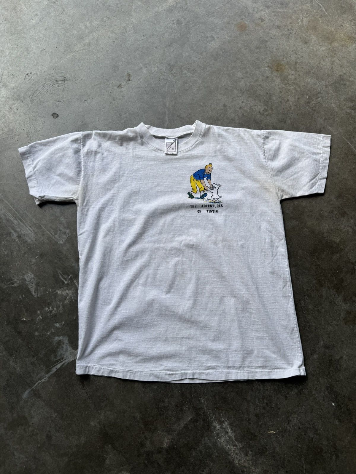 Cartoon Network × Vintage Vintage 1990’s TinTin Cigars of the Pharaoh Graphic Tee Size US L / EU 52-54 / 3 - 5 Thumbnail