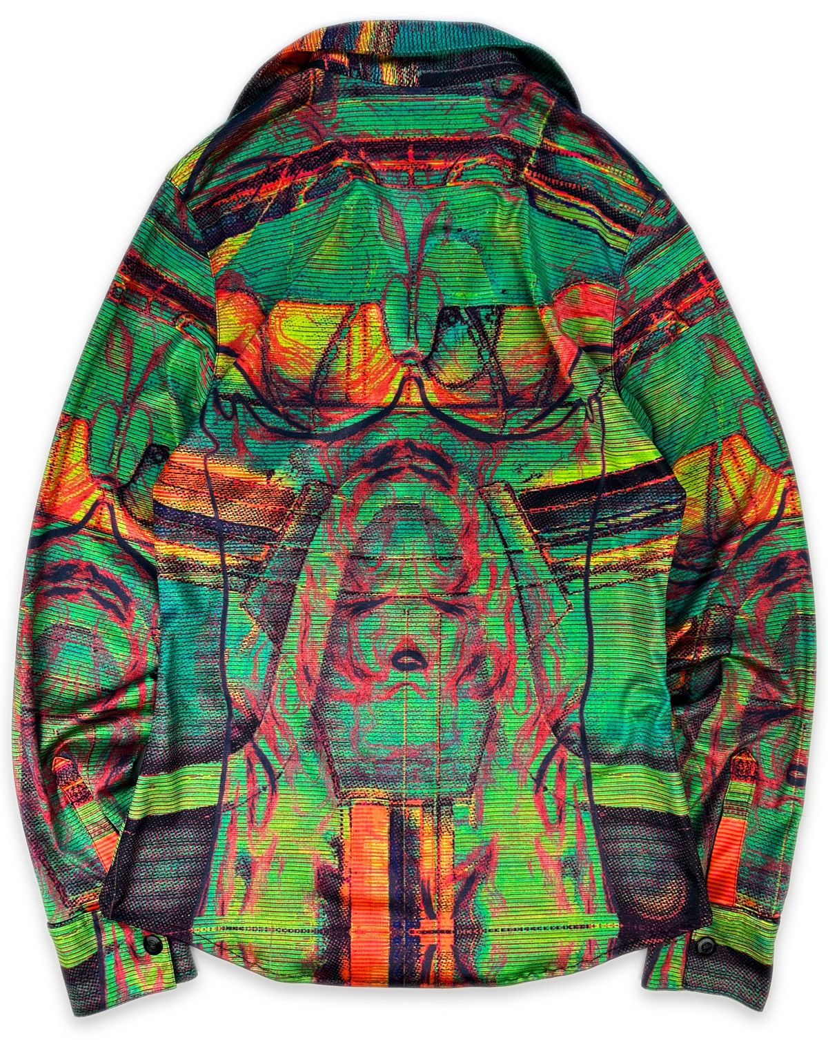 Jean Paul Gaultier AW96 Jean Paul Gaultier ‘Muscle’ Trompe L’Oeil Cyber Jacket Size US M / EU 48-50 / 2 - 4 Thumbnail