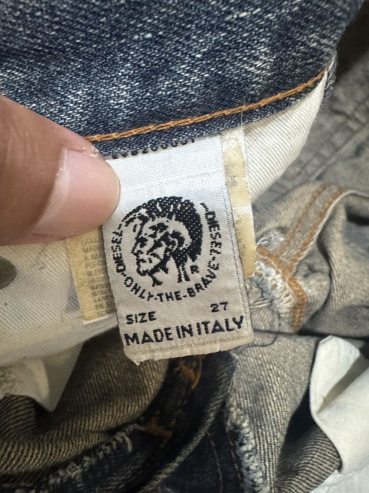 Vintage Vintage Diesel Industry Mudwash Denim Size US 30 / EU 46 - 10 Thumbnail