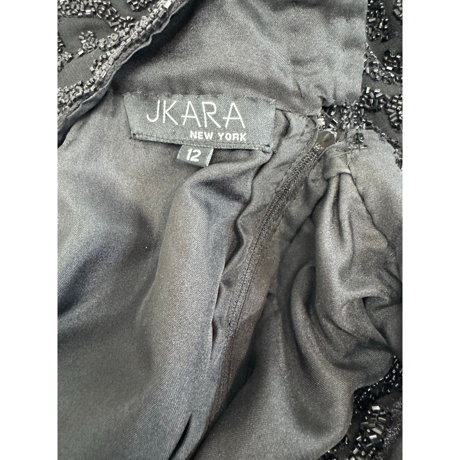 Other Jkara Beaded Gown Long Mother-of-the-Bride Dress Size 12 Size XL / US 12-14 / IT 48-50 - 10 Thumbnail