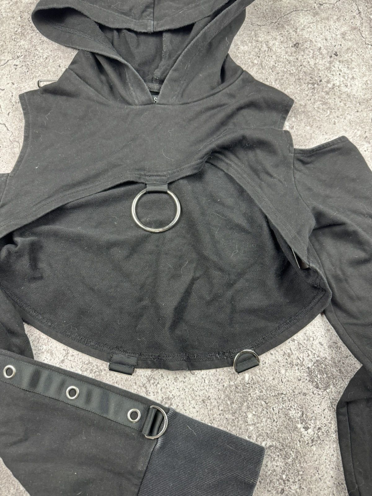 Japanese Brand Vintage Amazing Rare Hoodie avant garde Tank Top Y2K Size M / US 6-8 / IT 42-44 - 4 Thumbnail