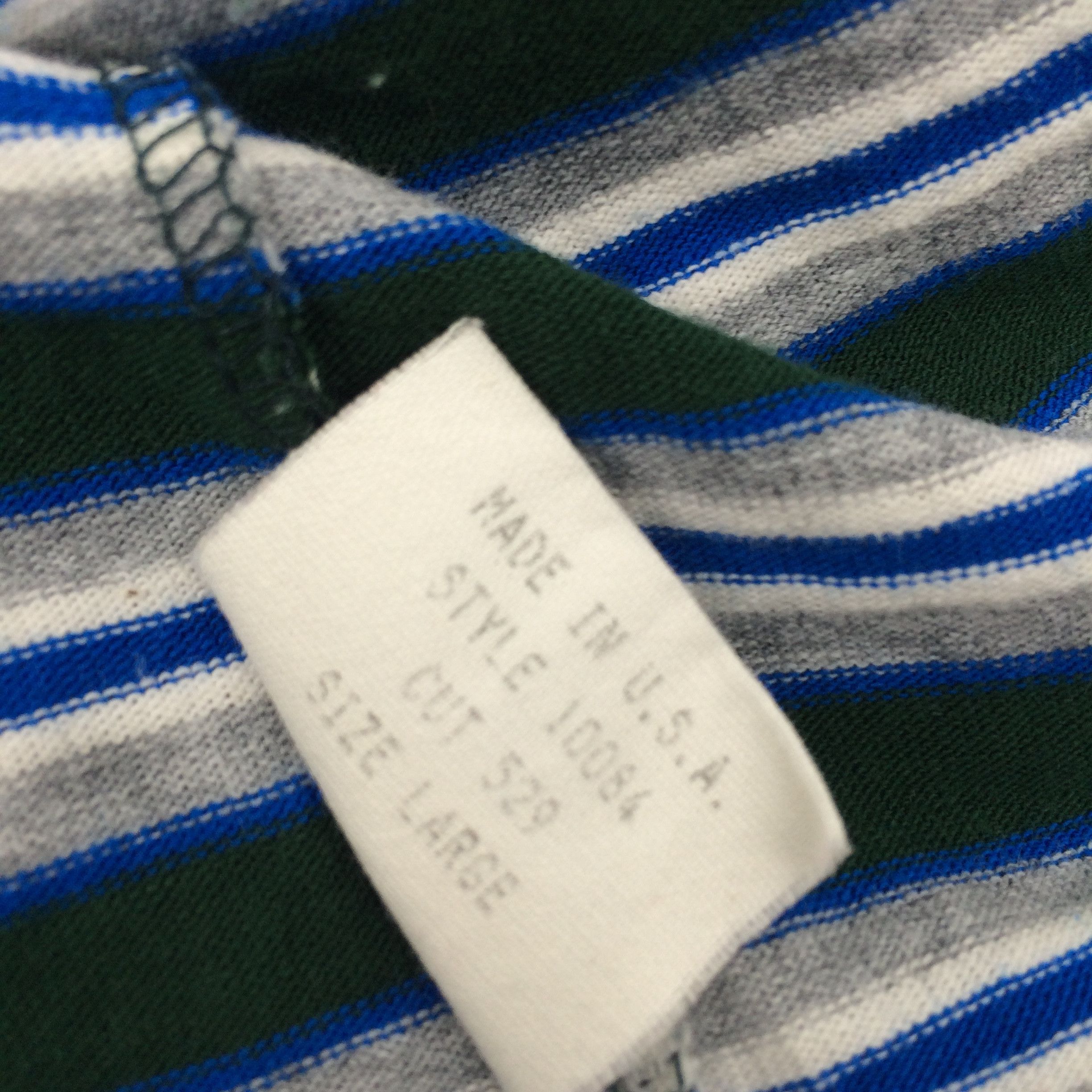 Xlarge D4 VTG 90s XLARGE USA STRIPED TEE SKATEGANG Size US L / EU 52-54 / 3 - 6 Thumbnail