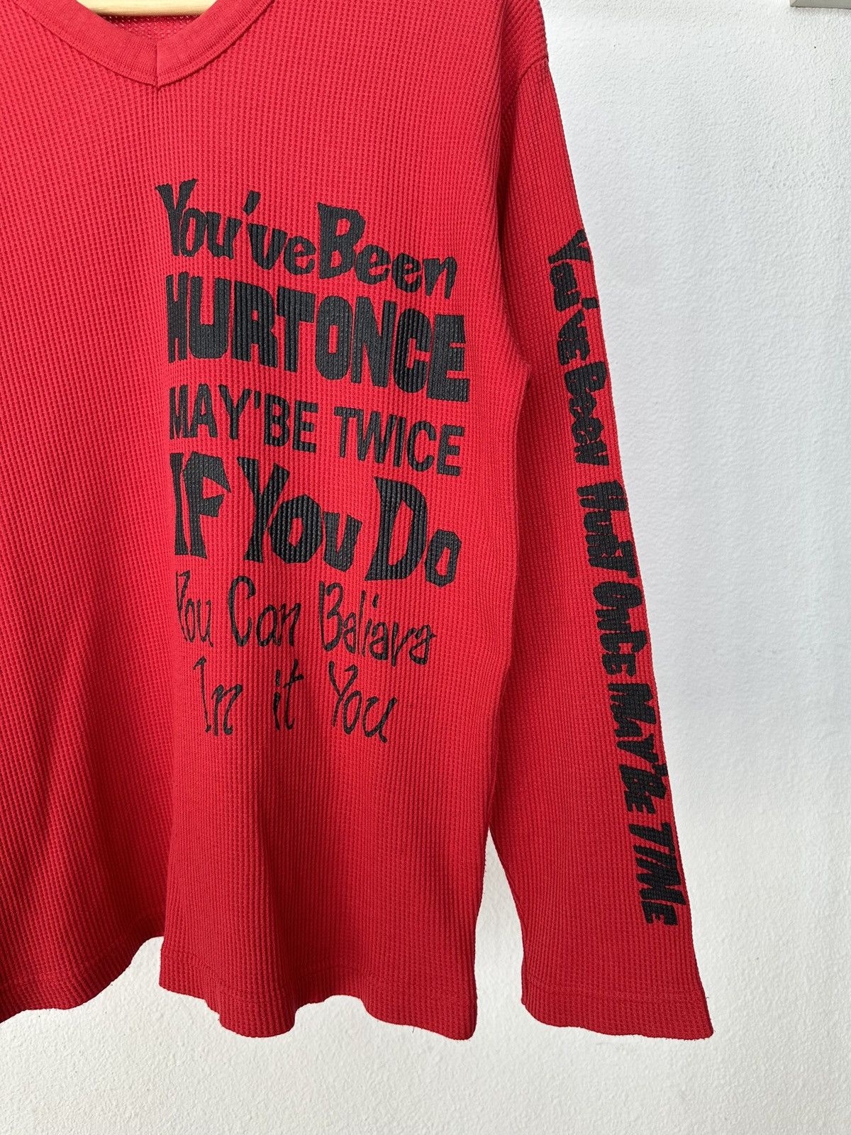 PEEL&LIFT 00's Punk Vorable thermal knit long sleeve Size US M / EU 48-50 / 2 - 12 Thumbnail
