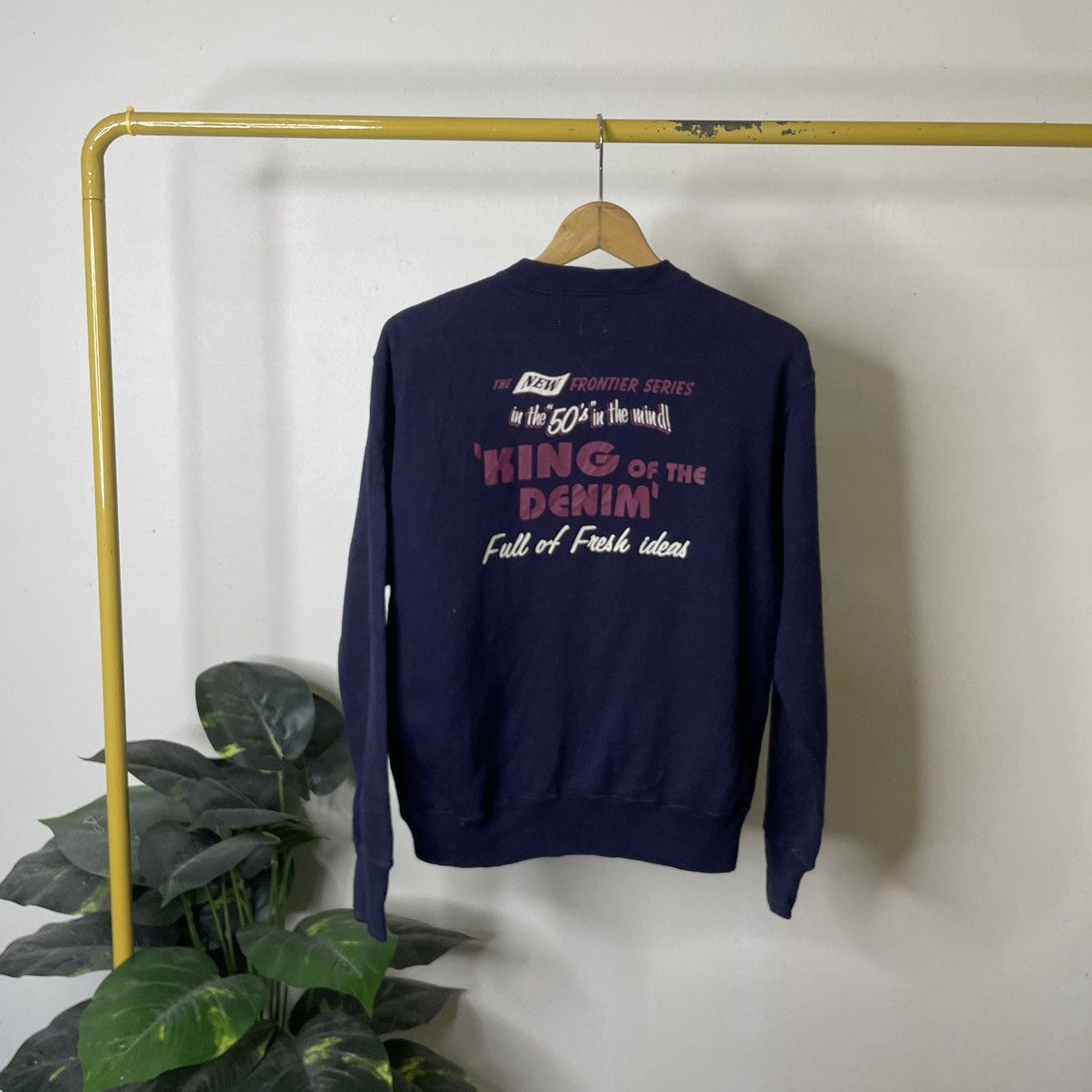 The Flat Head The Flat Head King Of The Denim Zip Up Sweatshirt Size US S / EU 44-46 / 1 - 1 Thumbnail