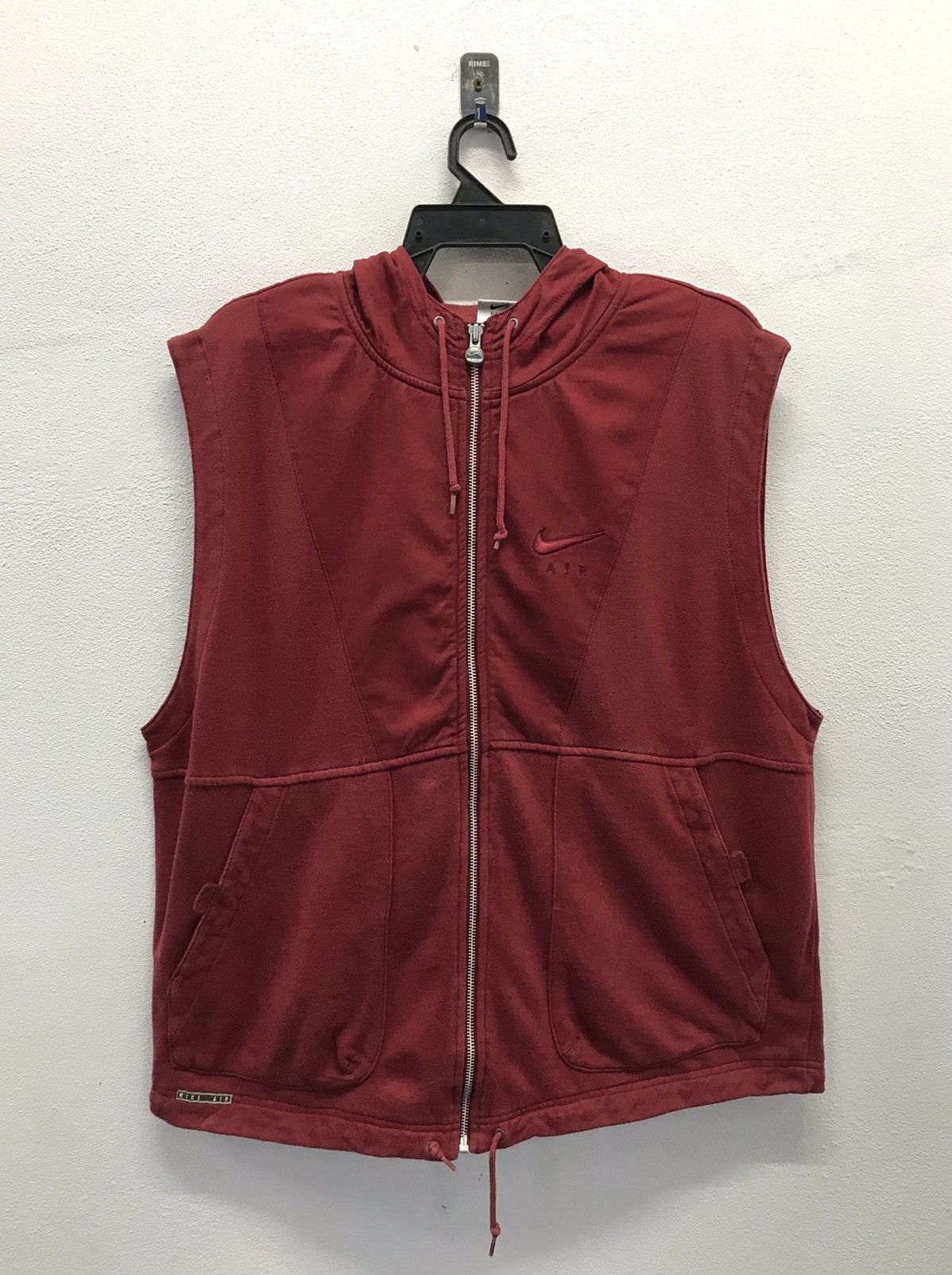 Vintage Nike Air Sleeveless Jacket Hoodie
