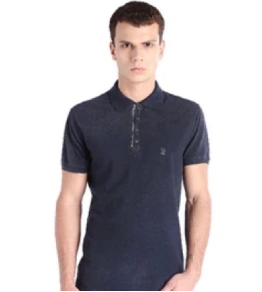 Diesel Diesel Men Casual Navy Polo Shirt Small Excellent Condition Size US S / EU 44-46 / 1 - 1 Thumbnail