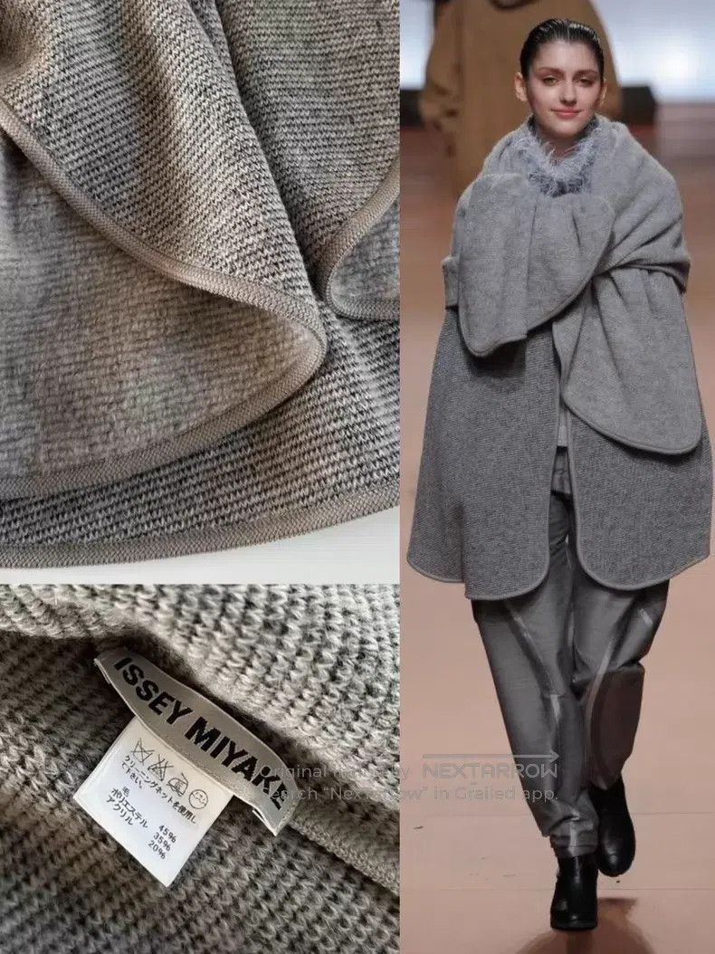 Issey Miyake Issey Miyake Gray Jacket Size M / US 6-8 / IT 42-44 - 8 Thumbnail