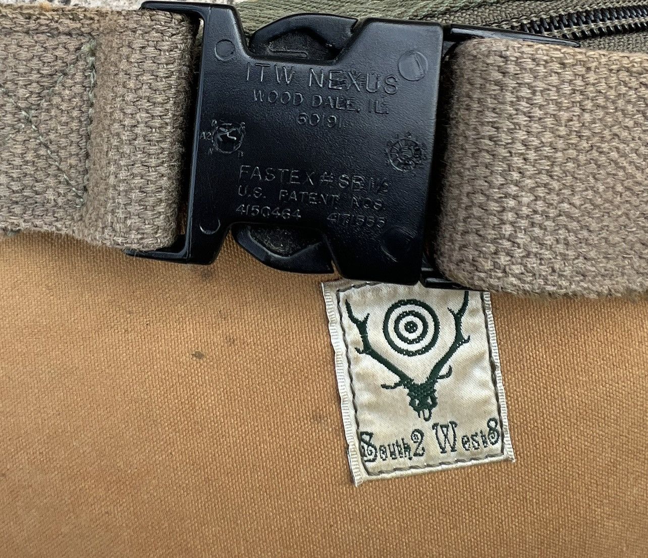South2 West8 South2 West8 Faded Chest Waist Bag Size ONE SIZE - 24 Thumbnail