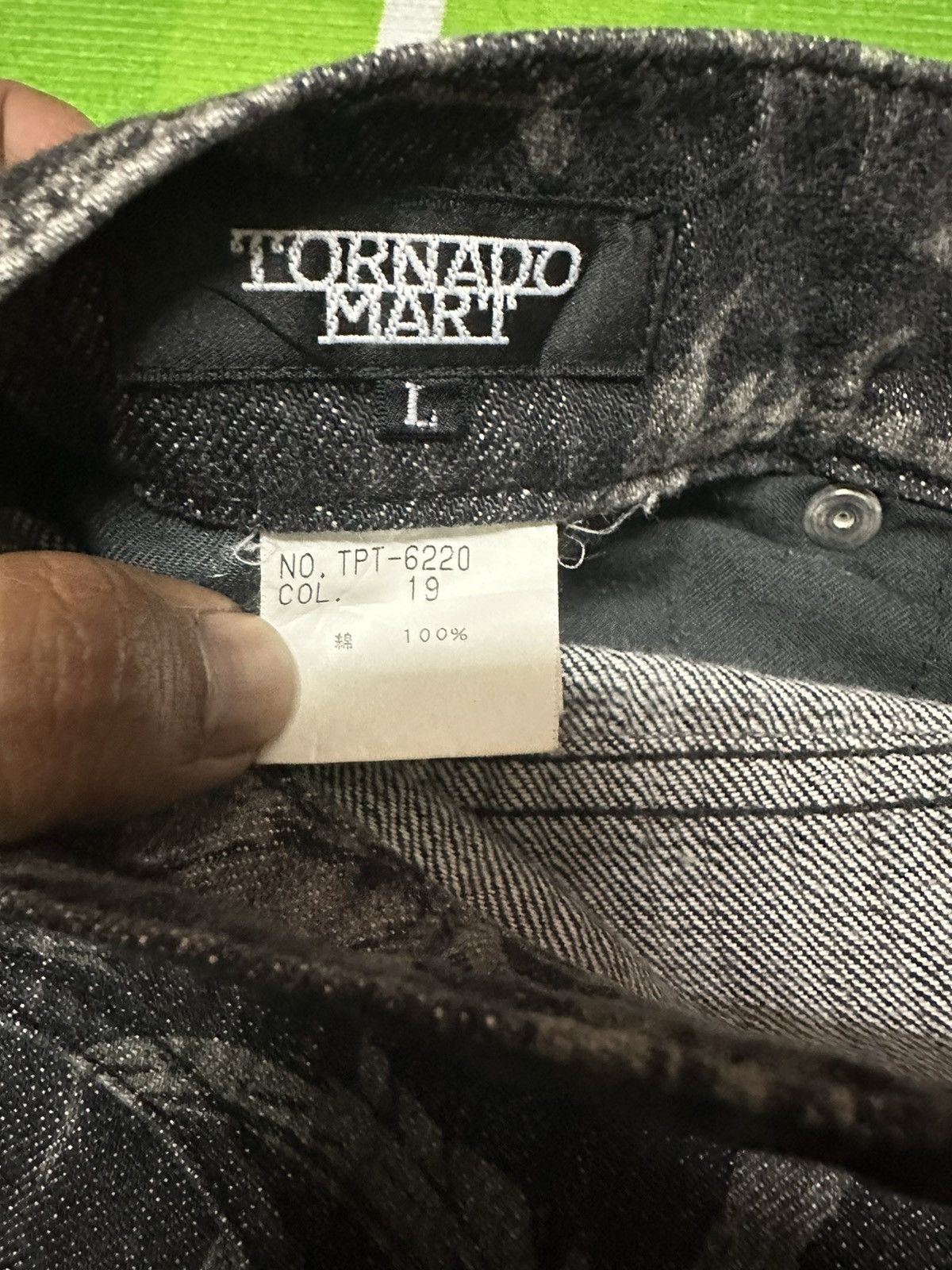 Tornado Mart Tornado mart flaire full print jeans Size US 33 - 3 Thumbnail