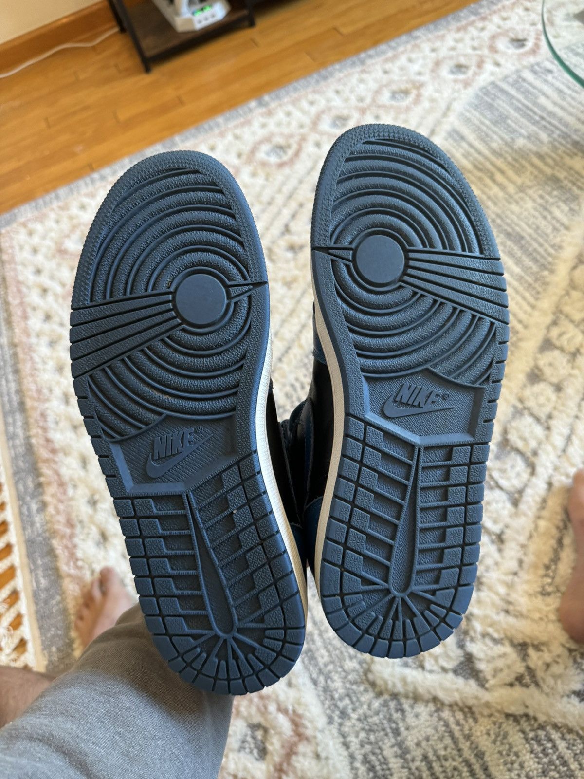 Jordan Brand Jordan 1 Retro High OG Dark Marina Blue Size US 9.5 / EU 42-43 - 5 Thumbnail