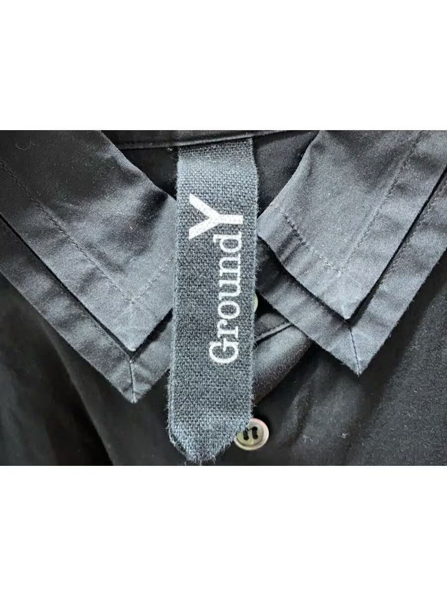 Yohji Yamamoto Ground Y yohji yamamoto long sleeve shirt Size US L / EU 52-54 / 3 - 3 Thumbnail