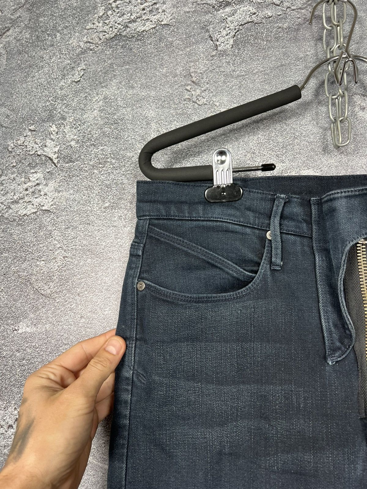 Rta RTA Road to Awe Navy Denim Skinny Jeans Pants Size US 30 / EU 46 - 5 Thumbnail