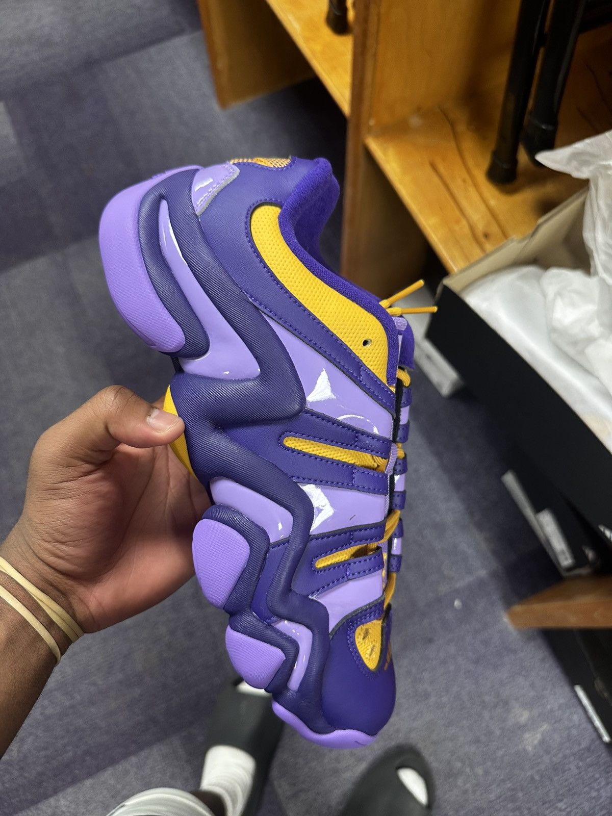 Adidas Crazy 8 adidas (alcorn edition) Size US 12 / EU 45 - 4 Thumbnail