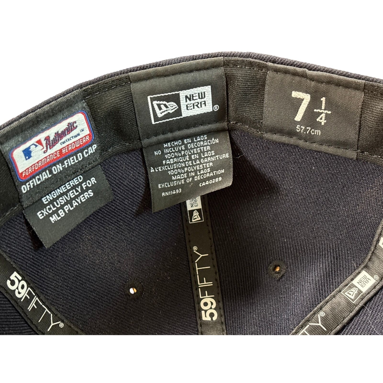 New Era Seattle Mariners Hat New Era 7 1/4 AC MLB 59Fifty exclusive Size ONE SIZE - 6 Thumbnail