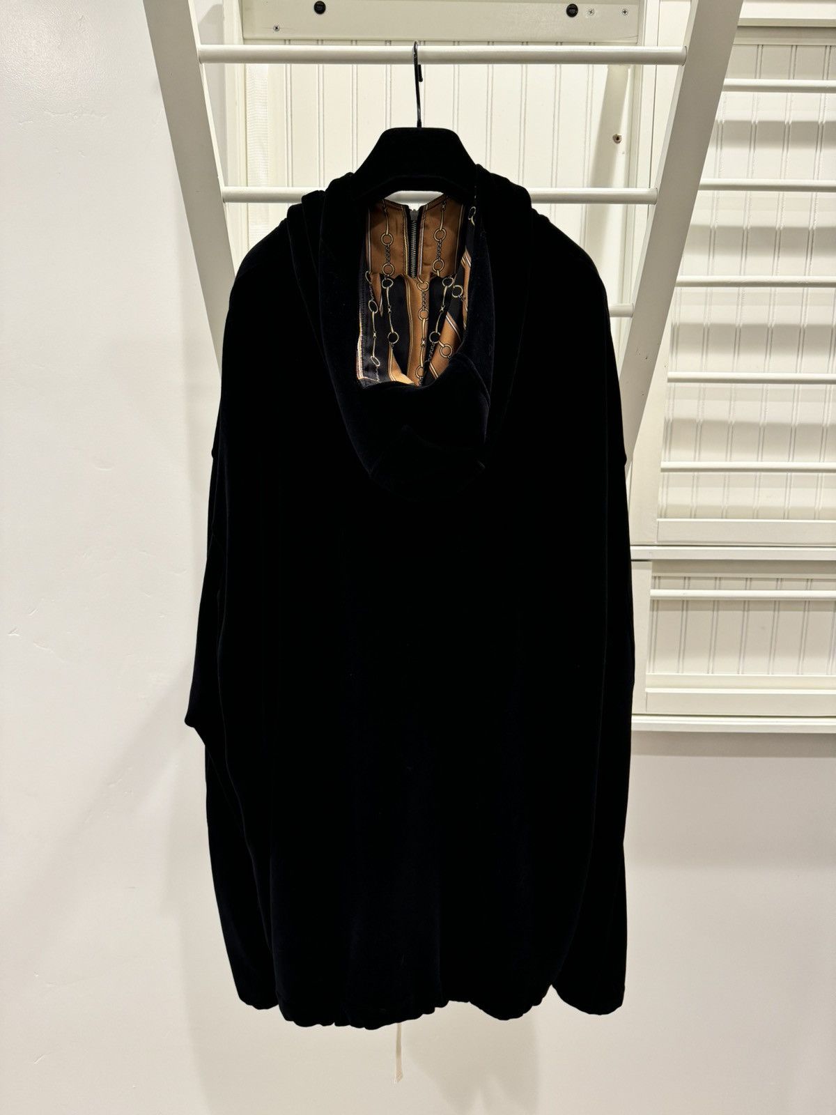 Gucci Gucci GG Logo Velour Half Zip Hoodie Size US XS / EU 42 / 0 - 2 Thumbnail
