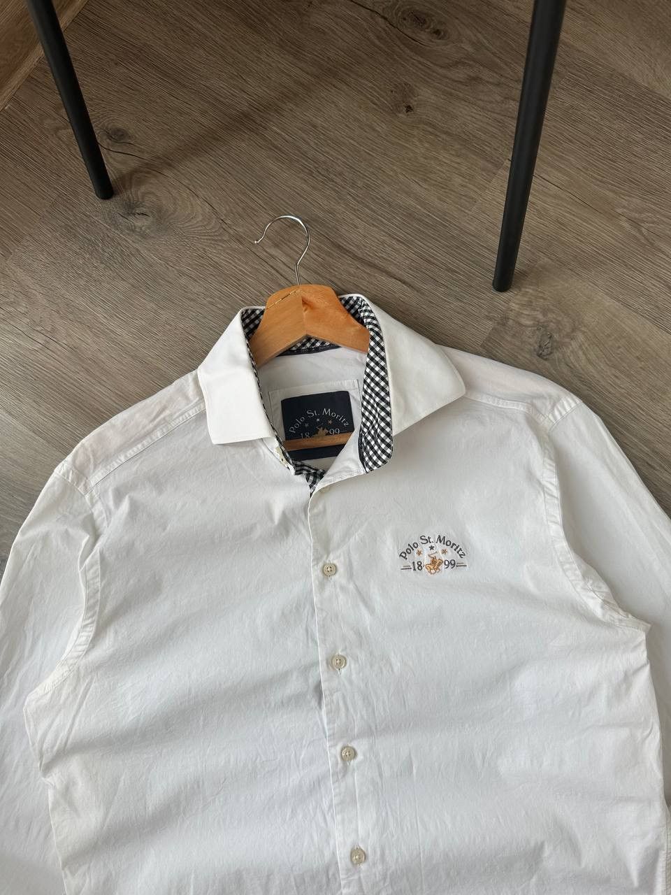 Polo Ralph Lauren Vintage Polo ST . Moritz White S Size Mens Shirt Size US S / EU 44-46 / 1 - 8 Thumbnail
