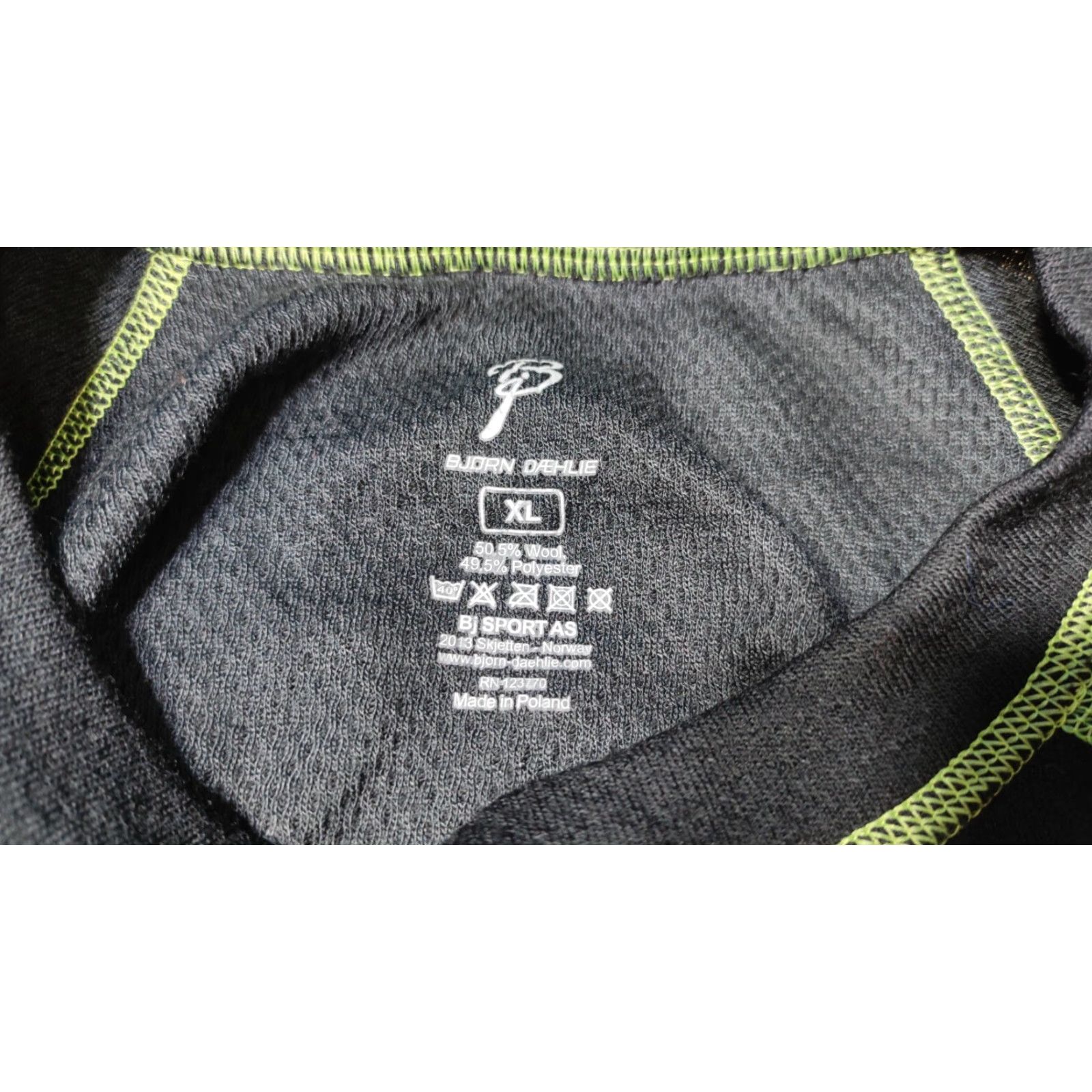 Vintage Bjorn Daehlie Black Base Layer Size XL Ski Thermal Hiking Winter Top Pullover Unisex Adults XS? Size XL / US 12-14 / IT 48-50 - 6 Thumbnail